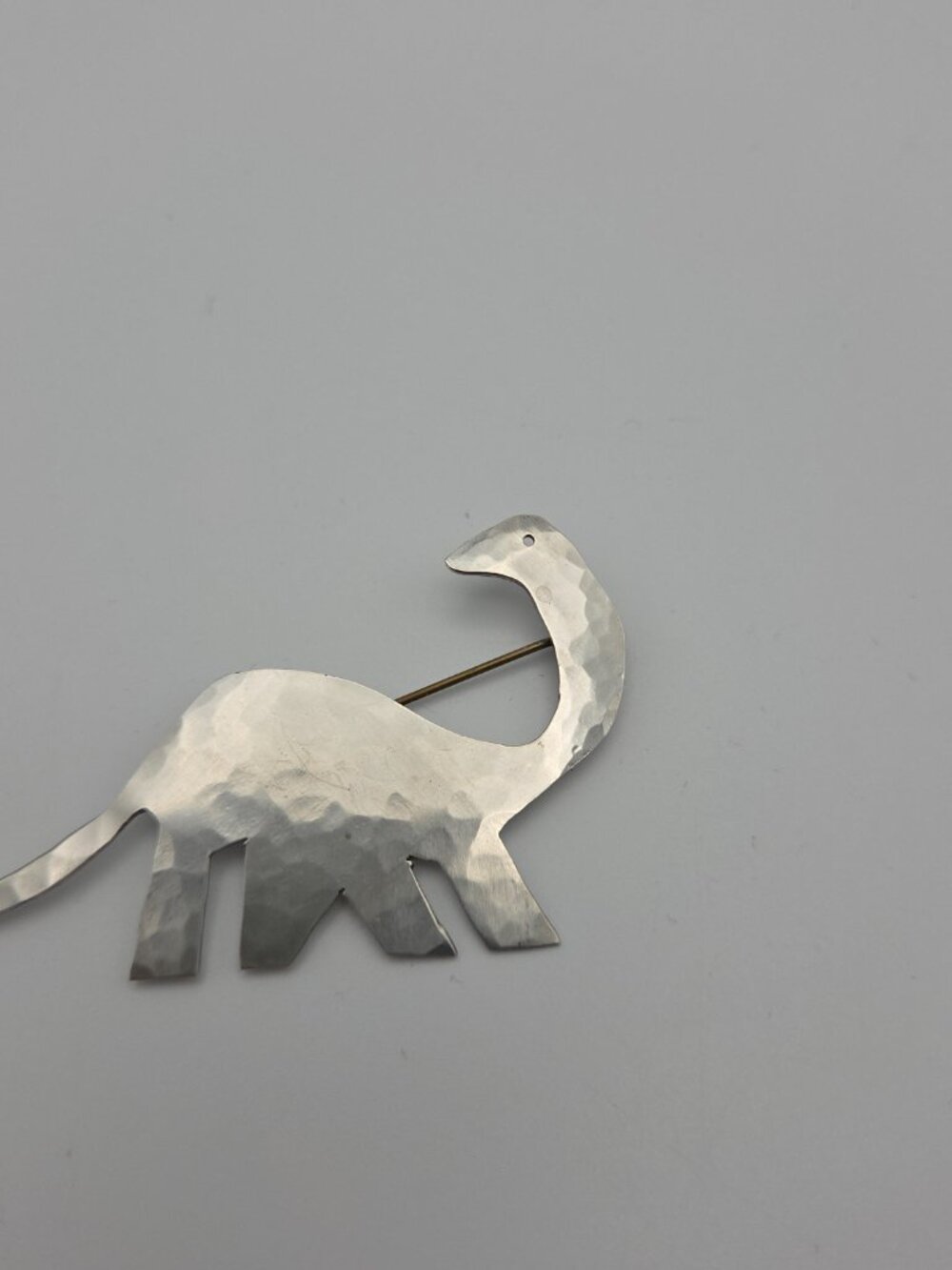 Sterling Silver Dinosaur Pin – Museum Souvenir - Picture 2 of 4